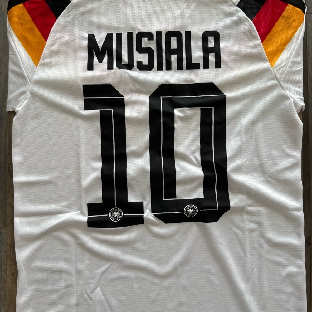 adidas German National Team Football Jersey 2026 World Cup Musiala #10 - Picture 2 of 3
